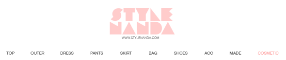 Stylenanda海淘攻略:官网网站购物流程