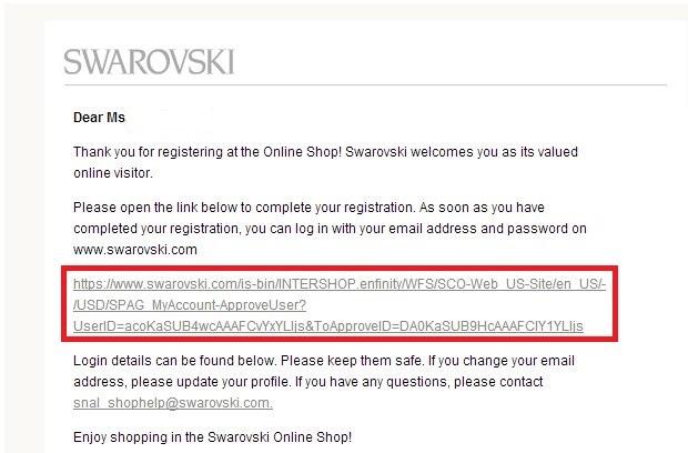 施华洛世奇Swarovski 海淘攻略:美国官网介绍及购买下单流程